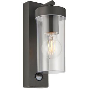 Saxby Lighting Hayden PIR Outdoor Wall Automatic Anthracite Grey IP44