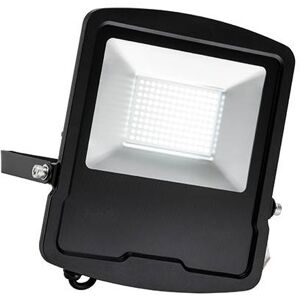 Saxby Lighting Mantra Integrated LED Outdoor Wall Flood Light Matt Black, Glass IP65