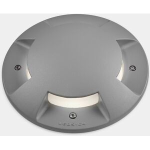 Leds C4 Lighting Xena Outdoor LED Recessed Ground Light Grey, Satin IP65/IP67 4.6W 3000K Leds C4 Lighting Xena Outdoor LED Recessed Ground Light Grey, Satin IP65/IP67 4.6W 3000K