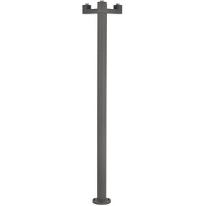 Netlighting Structure 3 Light Outdoor Lamp Post Dark Grey - IP44 E27 Netlighting Structure 3 Light Outdoor Lamp Post Dark Grey - IP44 E27