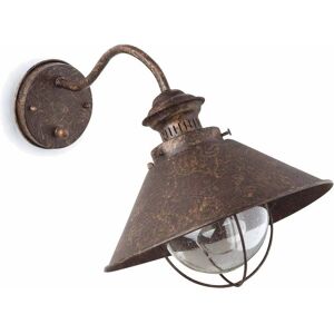 Faro Nautica Outdoor Wall Light - Rustic E27 1 Light Faro Nautica Outdoor Wall Light - Rustic E27 1 Light