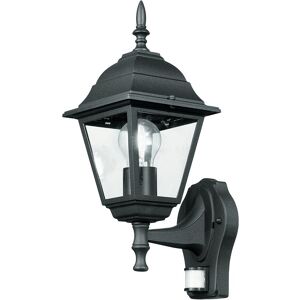 Fan Europe Lighting ROMA Outdoor UP Wall Lanterns with Sensor Black, IP44 19.5x35x14.6cm Fan Europe Lighting ROMA Outdoor UP Wall Lanterns with Sensor Black, IP44 19.5x35x14.6cm