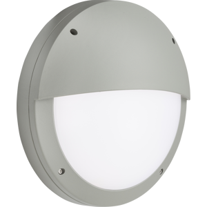 Knightsbridge Lighting LED Eyelid Bulkhead CCT with Emergency & Microwave Sensor Grey 230V IP65 18W Knightsbridge Lighting LED Eyelid Bulkhead CCT with Emergency & Microwave Sensor Grey 230V IP65 18W