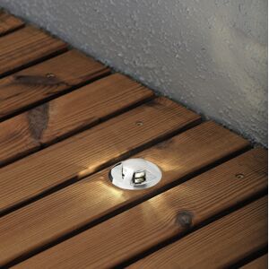Konstsmide Mini LED Ground Spot - Chrome IP44 Konstsmide Mini LED Ground Spot - Chrome IP44