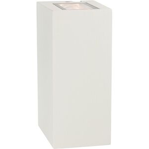 Elstead Lighting Lillehammer Integrated LED Outdoor 2 Light Up, Down Wall Light White , IP54 Elstead Lighting Lillehammer Integrated LED Outdoor 2 Light Up, Down Wall Light White , IP54