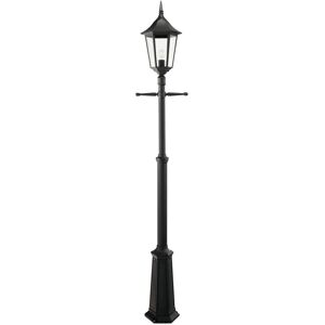 Elstead Lighting Valencia Grande 1 Light Outdoor Post Signal Lantern Black IP54, E27 Elstead Lighting Valencia Grande 1 Light Outdoor Post Signal Lantern Black IP54, E27