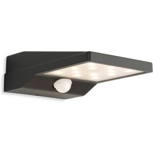 Firstlight Cyrus LED Solar Wall Light - PIR Graphite IP54 Firstlight Cyrus LED Solar Wall Light - PIR Graphite IP54