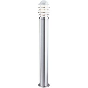 Searchlight Louvre - 1 Light Outdoor Bollard Light Stainless Steel with Polycarbonate Diffuser IP44 - Outdoor Bollard Light Searchlight Louvre - 1 Light Outdoor Bollard Light Stainless Steel with Polycarbonate Diffuser IP44 - Outdoor Bollard Light