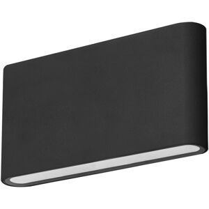 Forlight Slim LED Wall Lamp Black - Outdoor Up Down IP54 Forlight Slim LED Wall Lamp Black - Outdoor Up Down IP54