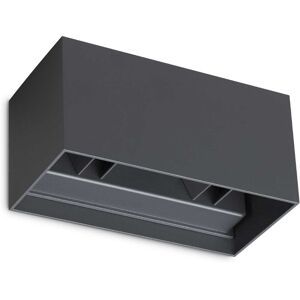 Ideal Lux Atom 4 Light Wall Lamp - Outdoor LED Up Down Anthracite Ideal Lux Atom 4 Light Wall Lamp - Outdoor LED Up Down Anthracite