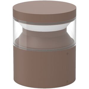 IDEAL LUX LIGHTING Boeing 15cm LED Outdoor Pedestal Light Coffee 3000K IP65 IDEAL LUX LIGHTING Boeing 15cm LED Outdoor Pedestal Light Coffee 3000K IP65