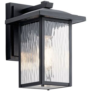 Elstead Lighting Kichler Cappanna Small Outdoor Wall Lantern Traditional Textured Black IP44 1x E27 Elstead Lighting Kichler Cappanna Small Outdoor Wall Lantern Traditional Textured Black IP44 1x E27