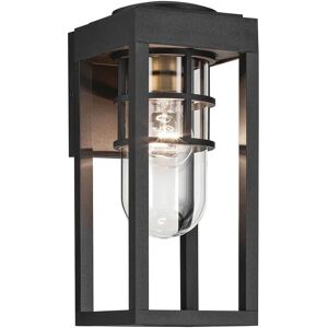 Elstead Lighting Kichler Hone Small Outdoor Wall Lantern Classic Textured Black IP44 1x E27 Elstead Lighting Kichler Hone Small Outdoor Wall Lantern Classic Textured Black IP44 1x E27