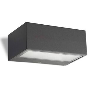 Leds-C4 Nemesis Aluminium Urban grey IP44 Wall Light Leds-C4 Nemesis Aluminium Urban grey IP44 Wall Light
