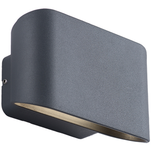 Zambelis Lighting Zambelis Outdoor Up Down Wall Lamp Graphite LED 3000K IP54 11W Zambelis Lighting Zambelis Outdoor Up Down Wall Lamp Graphite LED 3000K IP54 11W