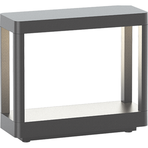 Zambelis Lighting Orion Outdoor Pedestal Light Graphite LED 3000K IP65 Zambelis Lighting Orion Outdoor Pedestal Light Graphite LED 3000K IP65