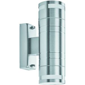 Searchlight EU 2 Light Outdoor Up Down Wall Light Stainless Steel - Outdoor LED light Searchlight EU 2 Light Outdoor Up Down Wall Light Stainless Steel - Outdoor LED light