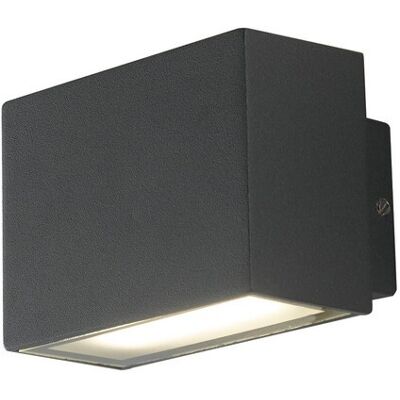 Fan Europe Agera Outdoor LED Wall Lamp - Aluminum, Black - IP54 Fan Europe Agera Outdoor LED Wall Lamp - Aluminum, Black - IP54