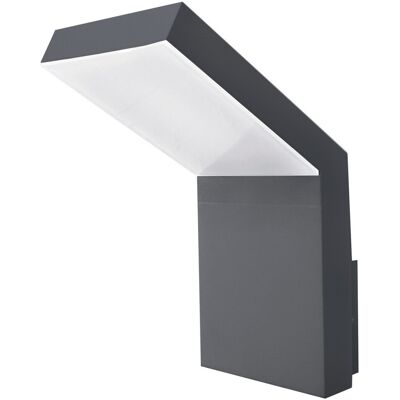 Nova Luce Dark Grey Aluminium Outdoor Wall Lamp - Wall Light Nova Luce Dark Grey Aluminium Outdoor Wall Lamp - Wall Light
