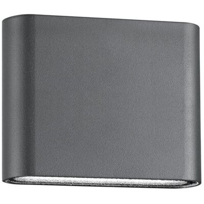 NOVA LUCE Soho Outdoor Wall Light - IP54 LED Aluminium NOVA LUCE Soho Outdoor Wall Light - IP54 LED Aluminium