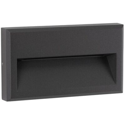 Nova Luce RIO Outdoor Wall Lamp - Anthracite Aluminium Nova Luce RIO Outdoor Wall Lamp - Anthracite Aluminium