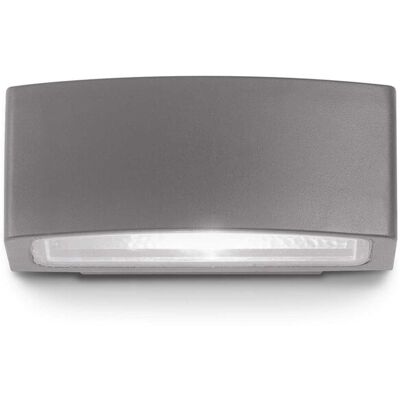 IDEAL LUX LIGHTING Andromeda 1 Light Outdoor Small Up Down Wall Light Polished Chrome, Anthracite IP55, E27 IDEAL LUX LIGHTING Andromeda 1 Light Outdoor Small Up Down Wall Light Polished Chrome, Anthracite IP55, E27