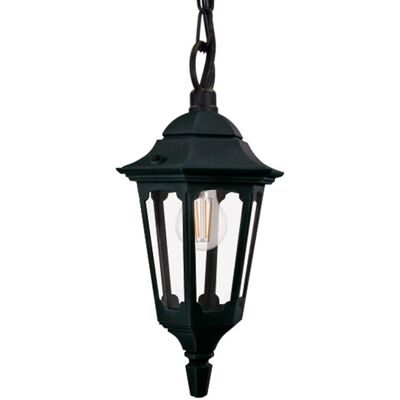Elstead Parish Black Vintage Outdoor Pendant Lantern - Lighting Pendant Elstead Parish Black Vintage Outdoor Pendant Lantern - Lighting Pendant