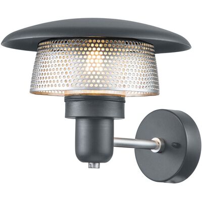 Elstead Saturne Grey Outdoor Wall Lantern - Wall Lantern Elstead Saturne Grey Outdoor Wall Lantern - Wall Lantern