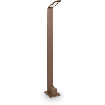 Ideal Lux Agos 80cm Brown LED Outdoor Bollard - Outdoor bollard light Ideal Lux Agos 80cm Brown LED Outdoor Bollard - Outdoor bollard light