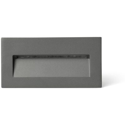 Faro Lighting Mani Outdoor Recessed Wall Lamp Dark Grey IP65 2200/ 2700/ 3200/ 4000K Faro Lighting Mani Outdoor Recessed Wall Lamp Dark Grey IP65 2200/ 2700/ 3200/ 4000K