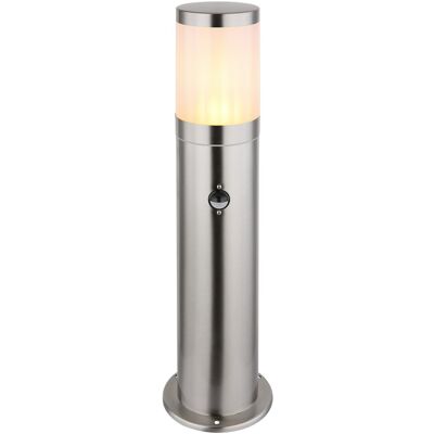 Globo Xeloo Silver Floor Lamp - E27, Metal, 14cm - Modern Style Globo Xeloo Silver Floor Lamp - E27, Metal, 14cm - Modern Style