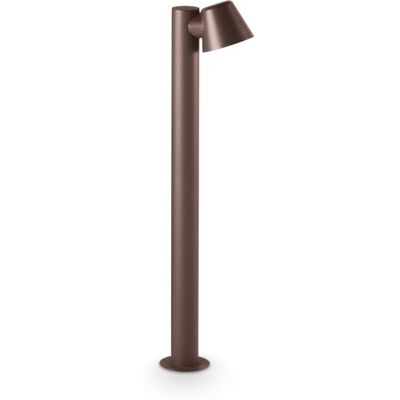Ideal Lux GAS Outdoor Bollard Lamp - GU10 IP43 - Brown Ideal Lux GAS Outdoor Bollard Lamp - GU10 IP43 - Brown