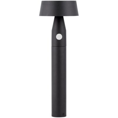 Nova Luce Lighting Chiaro Short Outdoor Bollard Sandy Black LED 1W 5V DC 69lm IP54 3000K Solar PIR Sensor Nova Luce Lighting Chiaro Short Outdoor Bollard Sandy Black LED 1W 5V DC 69lm IP54 3000K Solar PIR Sensor