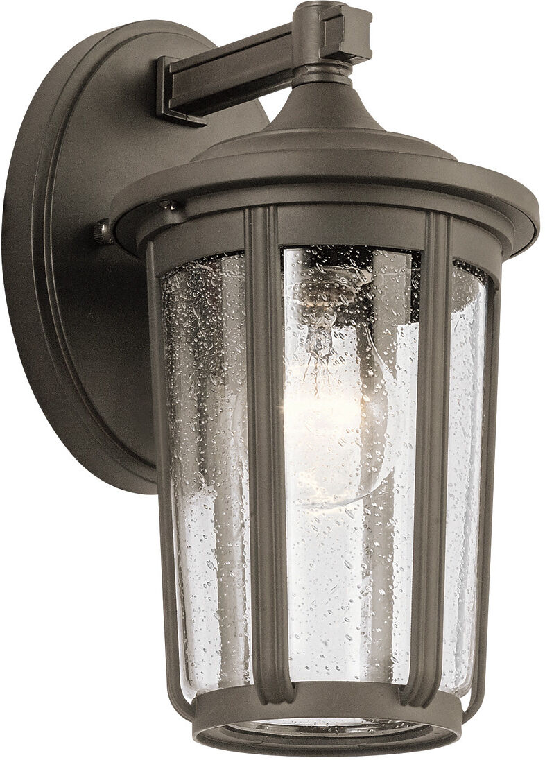 Elstead Quintiesse Lighting Kichler Fairfield Outdoor Wall Lantern Olde Bronze, IP44