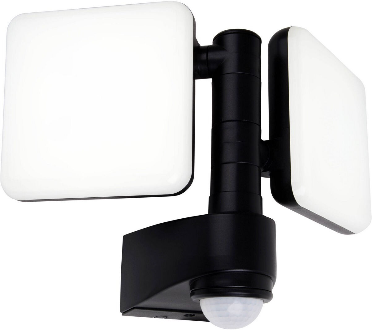 Näve Lighting Jaro LED Twin Outdoor Flood Light Anthracite PIR Motion Sensor 4000K IP54