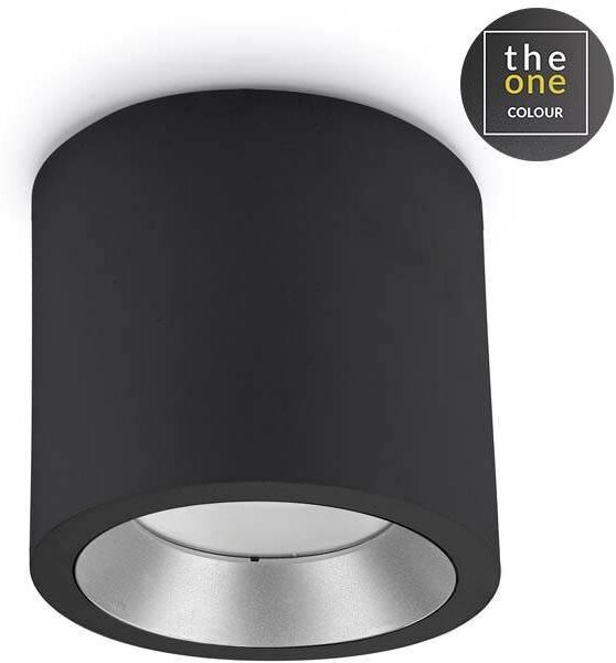 Leds C4 Lighting Cosmos LED Large Outdoor Surface Mounted Spotlight Urban Grey IP65