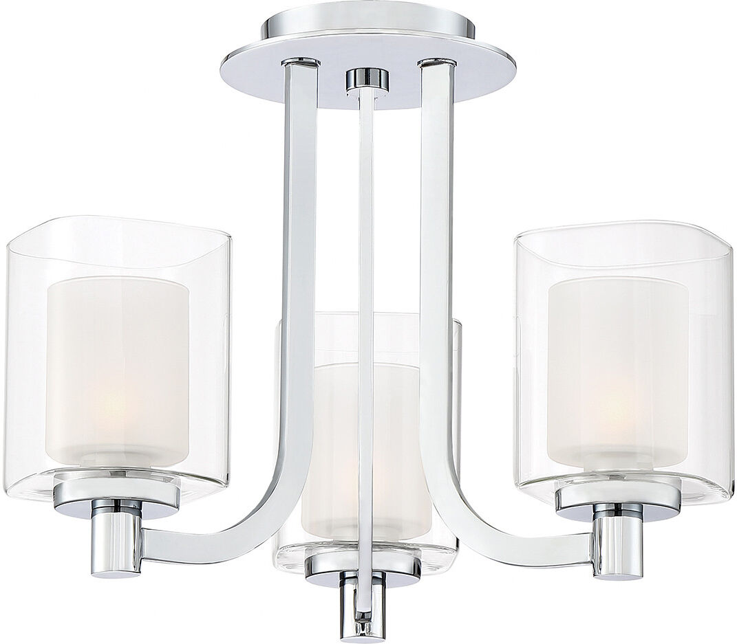 Elstead Lighting Quoizel Kolt Globe Ceiling Light Polished Chrome, IP44