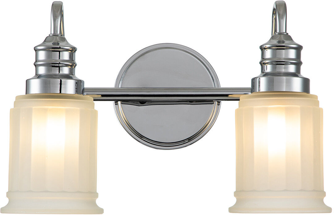 Elstead Lighting Quoizel Swell Wall Lamp Polished Chrome, IP44