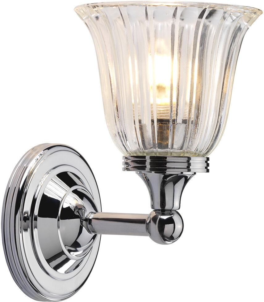 Elstead Lighting Austen 1 Light Bathroom Wall Light Polished Chrome IP44, G9