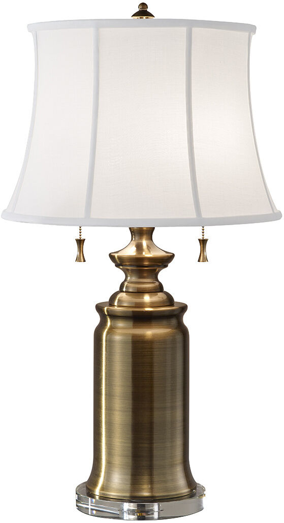 Elstead Lighting Stateroom 2 Light Table Lamp Brass, E27