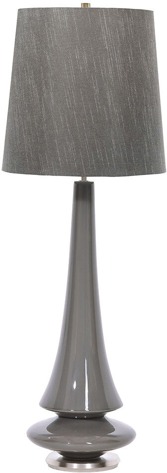 Elstead Lighting Spin 1 Light Table Lamp - Grey, E27