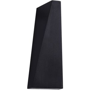 Maytoni Lighting Times Square Integrated LED Wall Lamp Black, IP54 Maytoni Lighting Times Square Integrated LED Wall Lamp Black, IP54