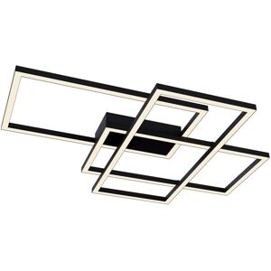 Maytoni Lighting Line Integrated LED Square Ceiling Lamp Black Maytoni Lighting Line Integrated LED Square Ceiling Lamp Black
