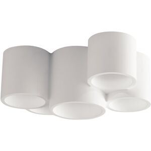 Fan Europe Banjie White Plaster Ceiling Lamp - GU10 - Ceiling Light Fan Europe Banjie White Plaster Ceiling Lamp - GU10 - Ceiling Light