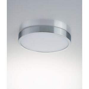 Intec Domo LED Ceiling Lamp - Chrome - 24W - 24cm - IP44 Intec Domo LED Ceiling Lamp - Chrome - 24W - 24cm - IP44