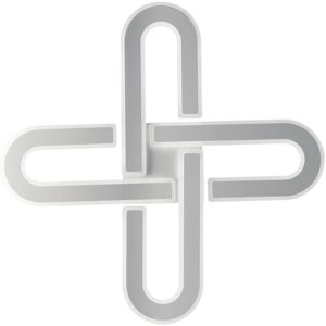 Fan Europe Lighting Obsession Integrated LED Dimmable Flush Ceiling Pendant, White, 3000- 4000-6000K Fan Europe Lighting Obsession Integrated LED Dimmable Flush Ceiling Pendant, White, 3000- 4000-6000K