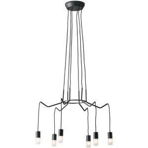 Fan Europe Lighting Spider 6 Light Hanging Wire Pendant, Anthracite, G9 Fan Europe Lighting Spider 6 Light Hanging Wire Pendant, Anthracite, G9