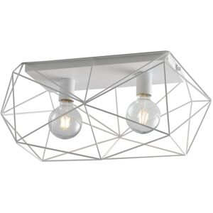 Fan Europe Abraxas Globe Cage Semi Flush Ceiling Light - Ceiling Light Fan Europe Abraxas Globe Cage Semi Flush Ceiling Light - Ceiling Light