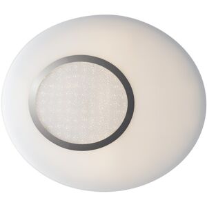 Fan Europe Lighting Gioia LED Round Flush Decorative Ceiling Lamp, White, Chrome, 4000K Fan Europe Lighting Gioia LED Round Flush Decorative Ceiling Lamp, White, Chrome, 4000K