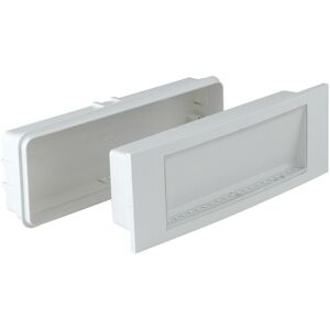 Fan Europe Lighting Help Outdoor Emergency LED Recessed Wall Light With Li-Ion Battery, White, IP40, 4000K Fan Europe Lighting Help Outdoor Emergency LED Recessed Wall Light With Li-Ion Battery, White, IP40, 4000K